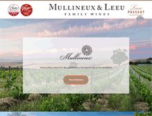 Tablet Screenshot of mlfwines.com